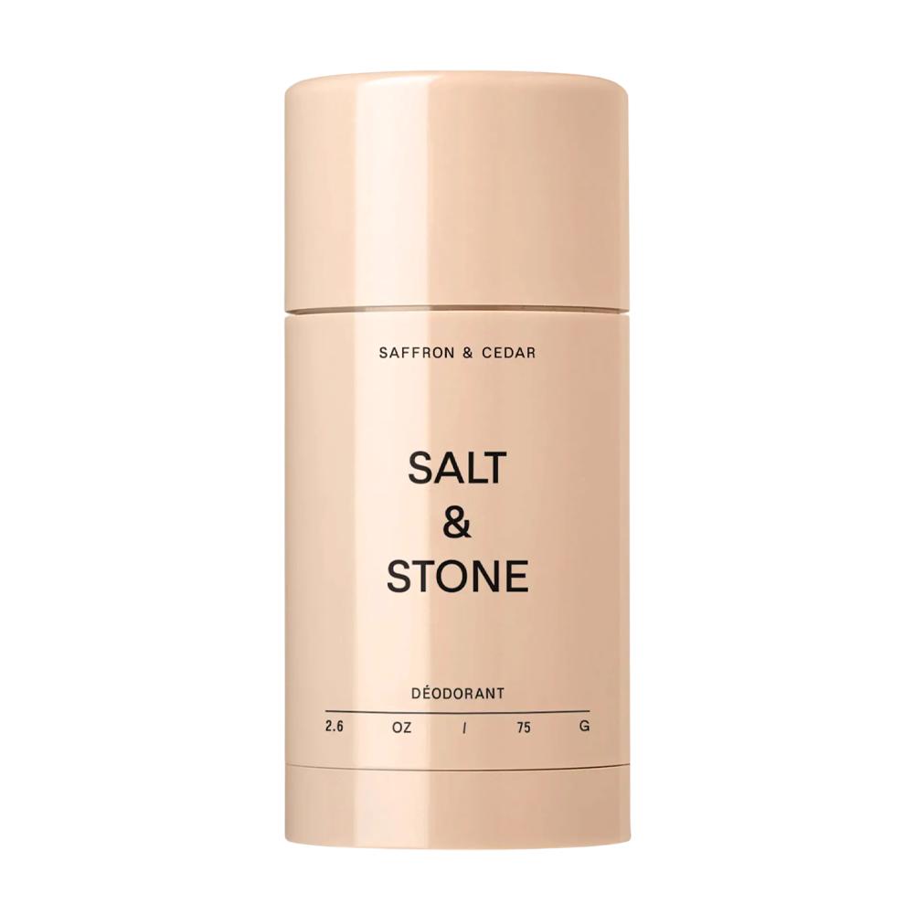 SALT & STONE Natural Deodorant Saffron & Cedar - Formula Nº1 75g - Натуральный дезодорант с ароматом шафрана и кедра SALT & STONE Natural Deodorant Saffron & Cedar - Formula Nº1 75g - Натуральный дезодорант с ароматом шафрана и кедра